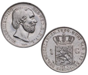 1 gulden willem III65